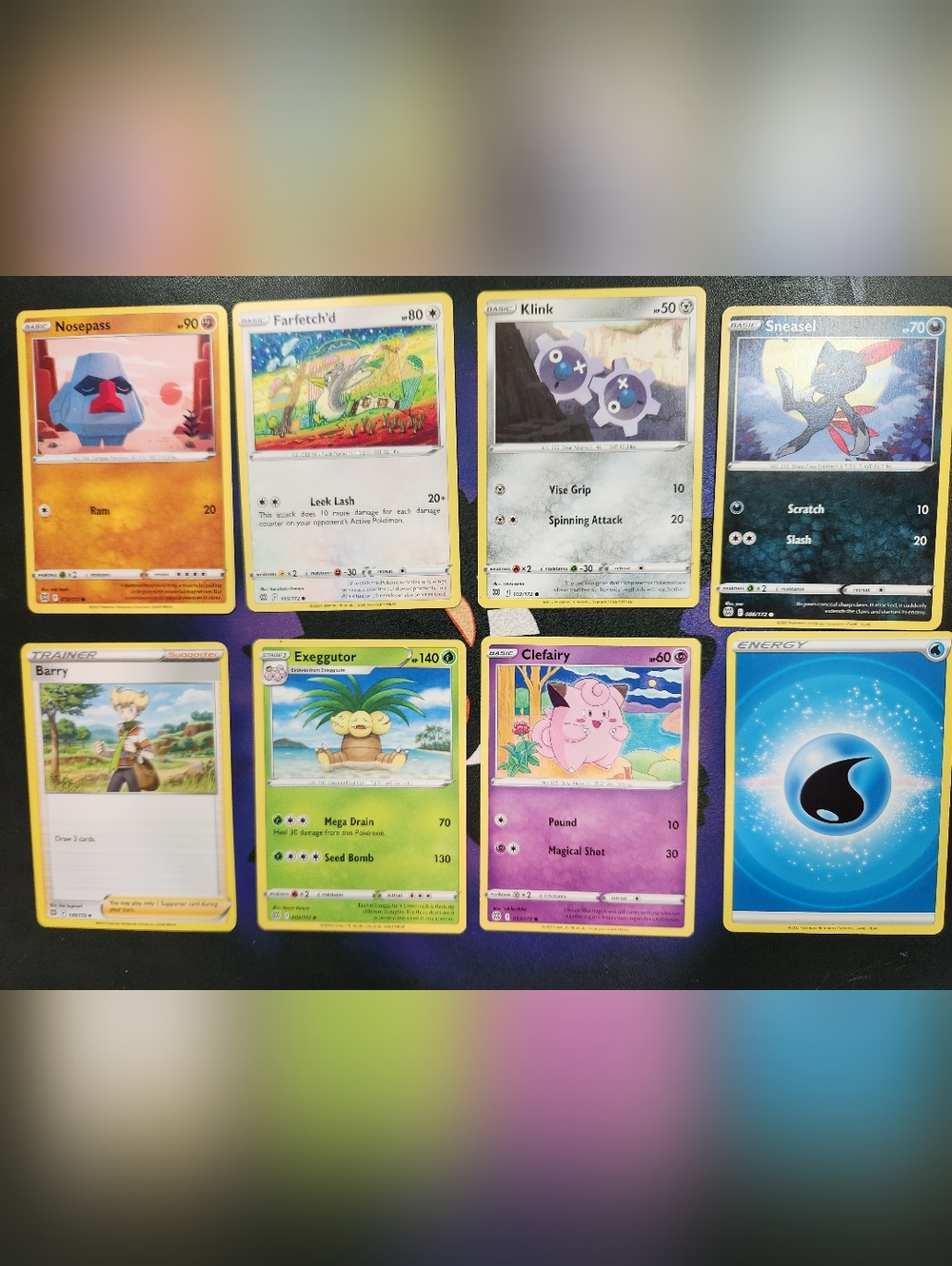 Pokémon TCG Brilliant Stars Bundle - 8 Card Lot - NM/Mint